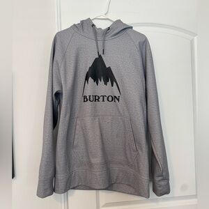 Burton Heather Gray Hoodie for Men